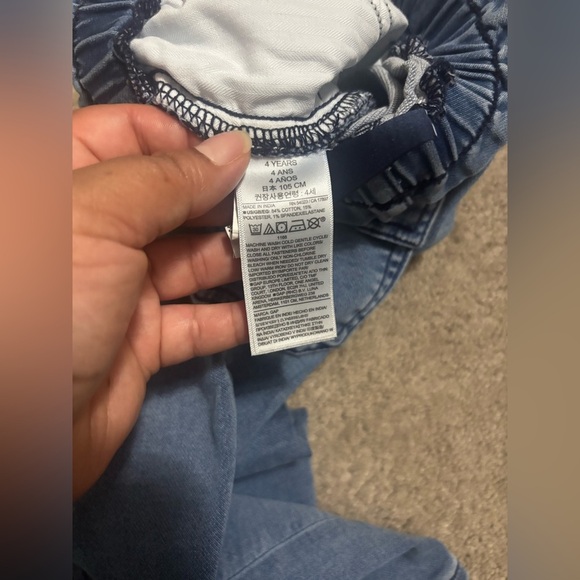 GAP Blue Classic Denim Jeans 4T - Picture 4 of 4